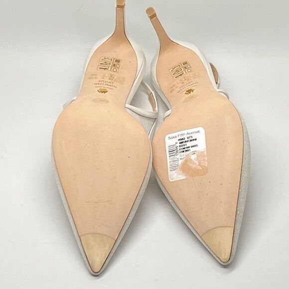 Stuart Weitzman Slingback Pointed Toe Pumps size 9 - Picture 10 of 11